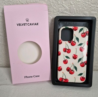 VELVET CAVIAR Mon Cheri Cherry Printed Tough iPhone Case Hard Cover