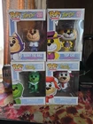 Funko Pop! Animation Hanna-Barbera Lot Of 4 Vinyl Breezly Sneezly Top Cat Benny