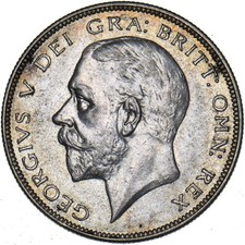 1936 Halfcrown - George V British Silver Coin - Very Nice