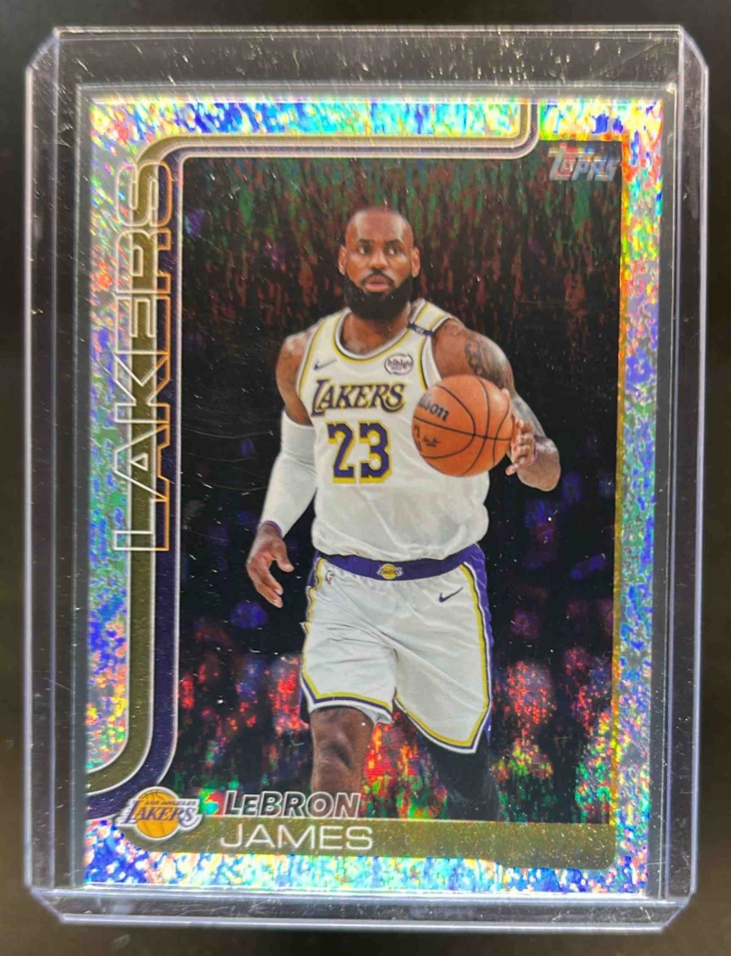 2025-26 Topps LeBron James Holo Foil #150 Lakers