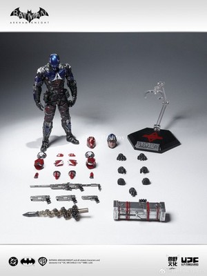 LPZZ DC005 1/12 Bat Man Arkham Knight Red Hood Collectible Action Figure Model