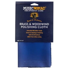 Musicnomad Premium Suede Microfiber Cloth For Brass And Woodwind Instruments