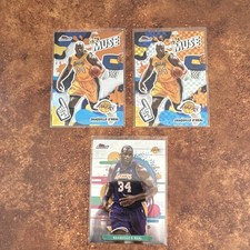 Topps Finest Muse Los Angeles Lakers – Shaquille O'Neal Lot (3 Cards)