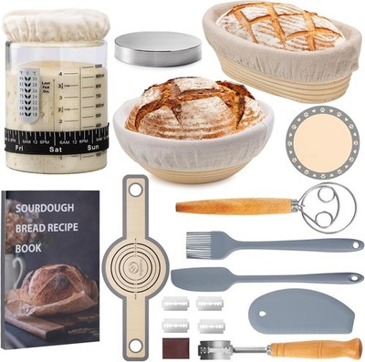 Sourdough starter kit, sourdough bread baking supplies