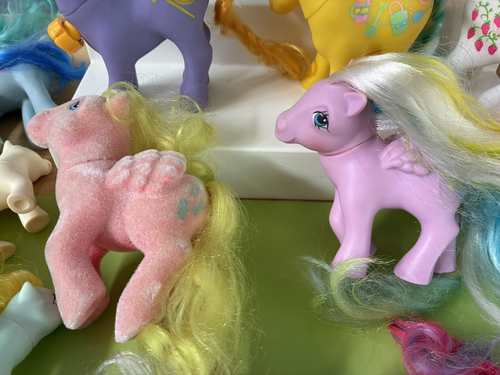 Vintage G1 MLP Lot of 28 My Little Pony Ponies Baby Babies Varying Condition TLC - Picture 20 of 24
