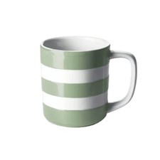 Mug: 1 x 280ml / 10oz Mug Cornishware Willow Green, Ceramic