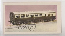 1978 Pendon Model Railway Museum Mini Cards GWR Bow-Ended Dining Car No 4601 z6d