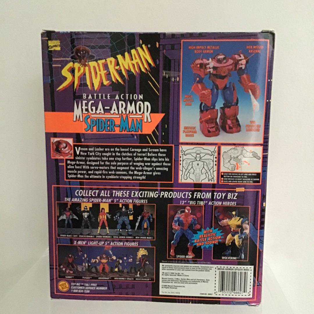 SPIDERMAN メガアーマー バトルアクション 1996 トイビズ TOYBIZ
