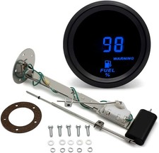 52mm 2 Inch Car Fuel Level Digital Gauge Blue Backlight 12v Universal Tank 52mm 2 Inch Car Fuel Level Digital Gauge Blue Backlight 12v Universal Tank