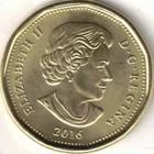 Photo of a 2016 Canada Loonie from an eBay listing that sold on Jul 8, 2026