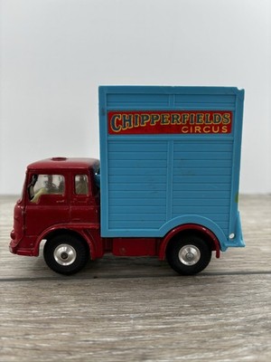 Vintage Corgi Toys Chipperfields Circus Animal Carrier Bedford Tractor Truck