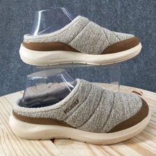 Kuru Draft 2 Slippers Womens 8 M Mule Clogs Slip On Casual Comfort Low Top Beige