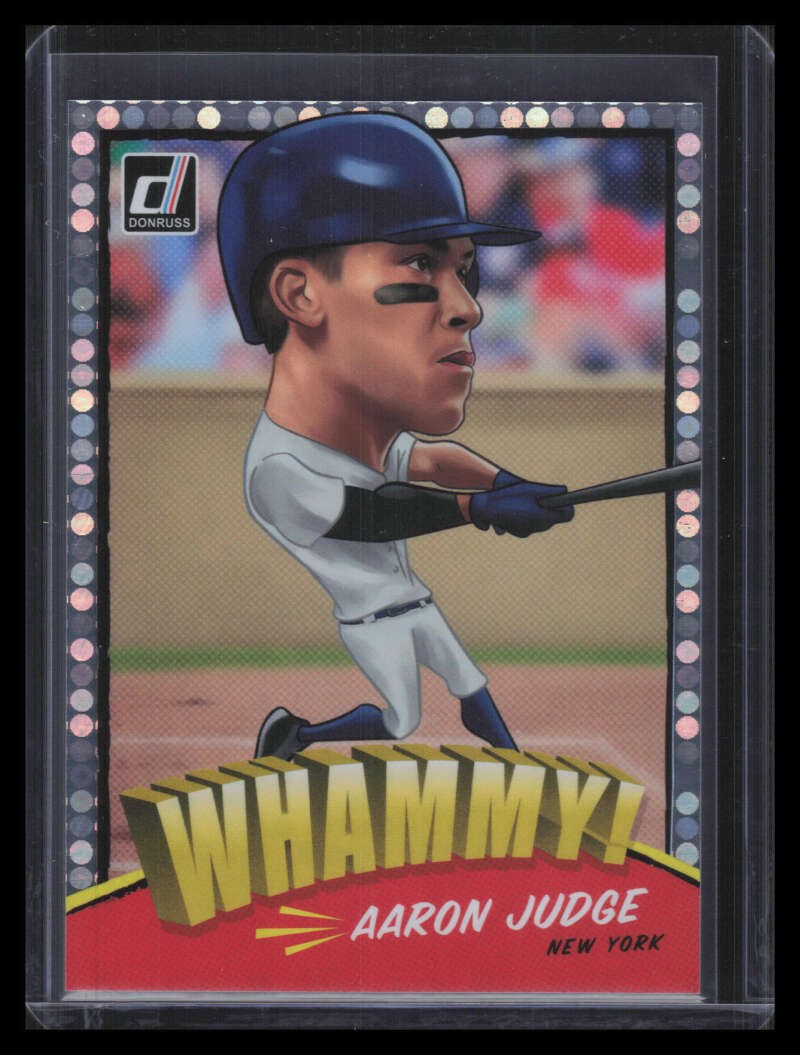 2018 Donruss Whammy w4 Aaron Judge