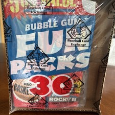 1979 TOPPS FUN PACKS BAG (8) Basketball *English* RC (8) (8) Rocky 2 BBCE WRAP!