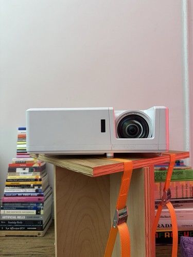 Optoma GT1090HDR Short Throw Laser Home Theater Projector: 4K HDR -- USED ONCE