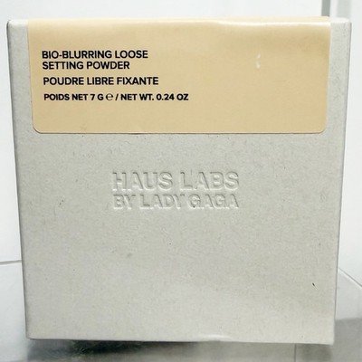 HAUS LABS Bio-Blurring Loose Setting Powder NEUTRAL PEACH ~ New in Box