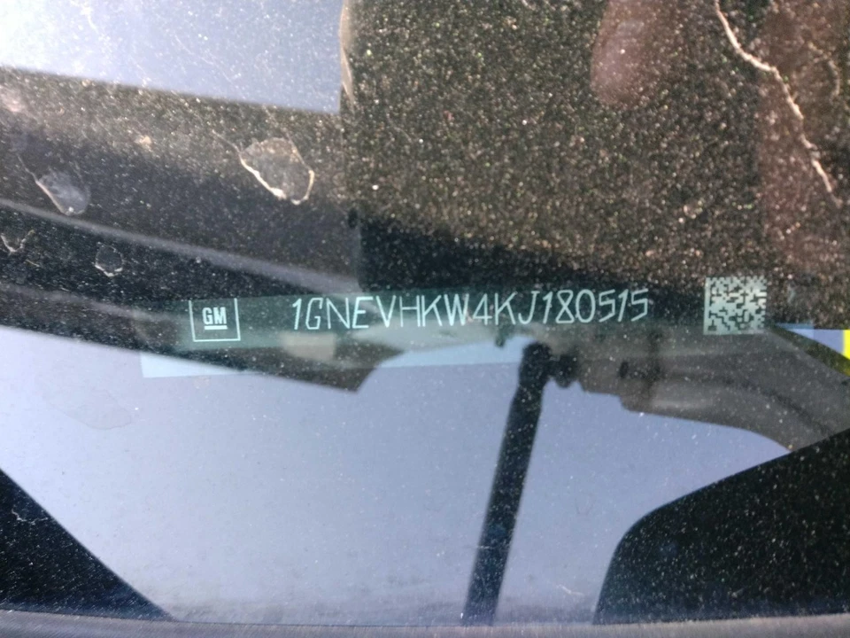 2019 Chevrolet Traverse Body Control Module OEM 13519672 93K Miles White Foto 4 de 4