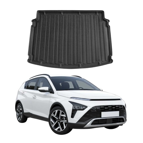 Kofferraumwanne Laderaumwanne FüR Hyundai Bayon 2021-2026 Gummi Tpe Schwarz-image