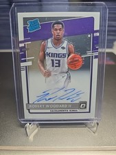 2020-21 Donruss Optic Rated Rookies Signatures Robert Woodard II RC Auto