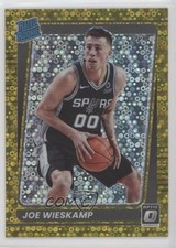 2021-22 Donruss Optic Rated Rookie Fast Break Gold Prizm 1/10 Joe Wieskamp 16s7