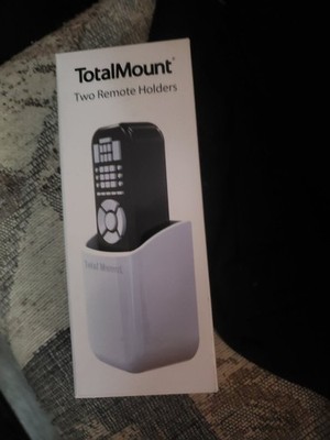 TotalMount Universal Remote Control Holder   Attaches to Wall or Back of TV  ...