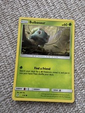 BULBASAUR 1/18 - Holo Common - Detective Pikachu - Carta Pokemon - NM