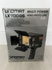 Unomat LX700 GS lüftergekühlt Sicherheit Video Foto Kino Licht Lampe Film Produktion