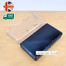 Nintendo 3DS Clear Shell Crystal Hard Cover Transparent Skin Dustproof Game Case
