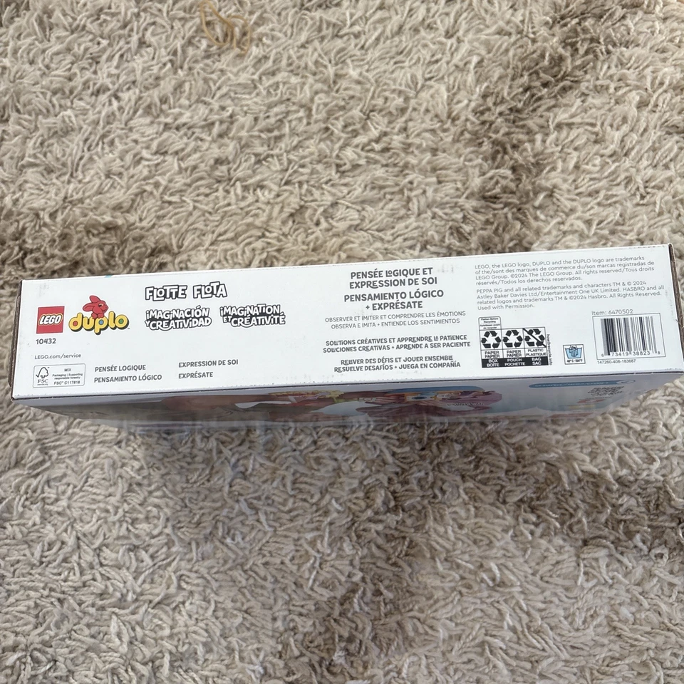 LEGO® DUPLO® 10432 Peppa Pig Boat Trip 23 piezas NUEVO SELLADO ENVÍO GRATUITO Foto 3 de 3