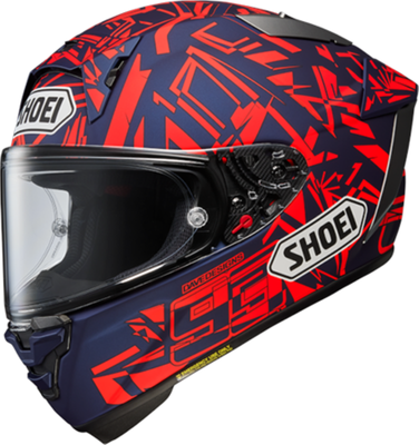 SHOEI X-Fifteen MARQUEZ DAZZLE Full Face Helmet Size XL