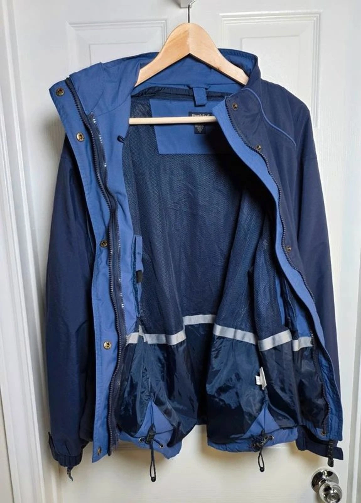 River's End 3-in-1 Systems Jacket Men's XL Navy Slate Blue Waterproof Fleece - product detail image 7