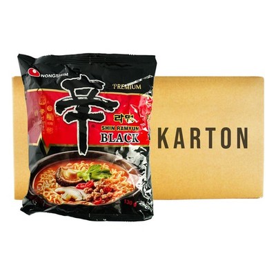 Shin Ramen Nudeln Schwarz Nongshim Shin Ramyun BLACK 20x130g