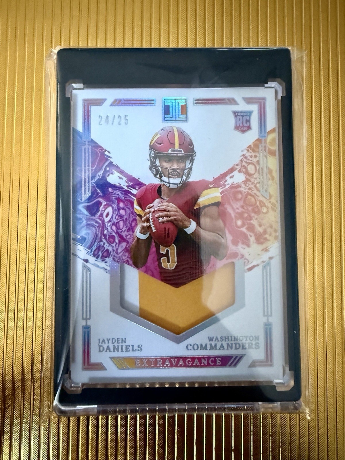 2024 Impeccable Jayden Daniels Extravagance Rookie Patch /25