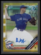 2019 Bowman Chrome #CPA-AKL Adam Kloffenstein Auto Gold Refractor #/50