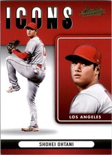 2022 Absolute Icons Retail Green #9 Shohei Ohtani - NM-MT