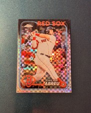 Wilyer Abreu 2024 Topps Chrome X-FRACTOR Rookie Card #165 RC Boston Red Sox. rookie card picture