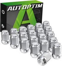 M12x1.5 Wheel Lug Nuts - Replacement for 2006-2020 Ford Fusion 2000-2018 Focus 2