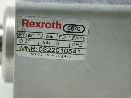 Rexroth Cylindre Mrn 0 822 010 541 32 H; 10 - Zdjęcie 3 z 6