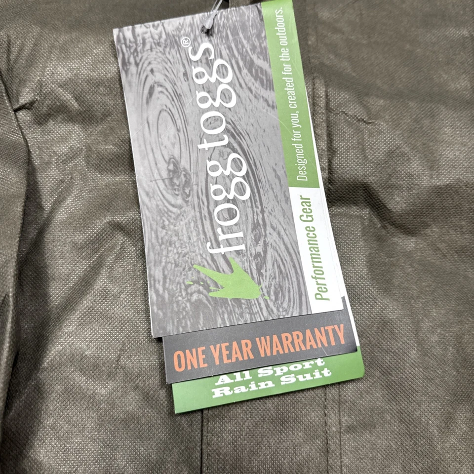 Frogg Toggs Rain All Sport Mens Large Stone Jacket NWT - Image 3 of 4