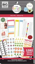 MAMBI The Happy Planner Classic Value Pack Stickers - Recipe, PPSV-168-3048