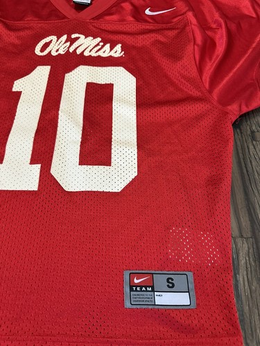 Nike Ole Miss Eli Manning #10 On Field Jersey youth Size Small - Picture 3 of 8