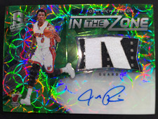 2015 PANINI SPECTRA GREEN JOSH RICHARDSON #27 /25 VOLS AUTO RPA HEAT JERSEY