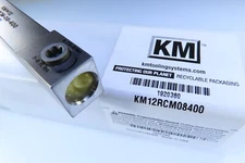 NEW KENNAMETAL KM12-RCM-08-400 MICRO SQUARE TOOL HOLDER MACHINIST LATHE CNC TOOL