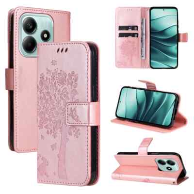 For Xiaomi Redmi Note 15 Pro 15 14 Pro Magnetic Flip Wallet Leather Case Cover