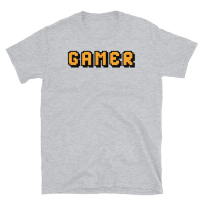 Gamer Geek Nerd Computer Gaming Novelty Gift Short-Sleeve Unisex T-Shirt