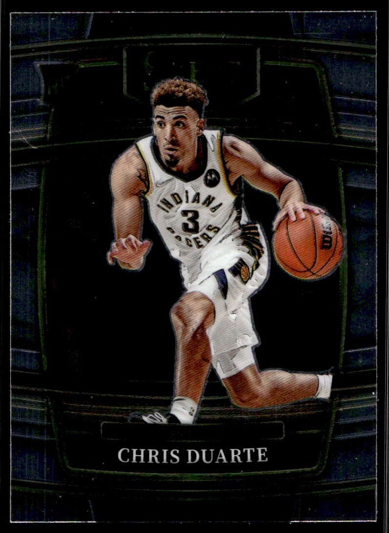 2021-22 Panini Select Chris Duarte Rookie G54 Indiana Pacers #41