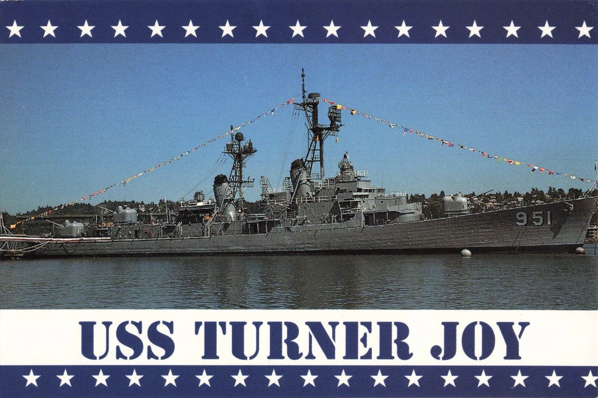 Postcard USS Turner Joy DD-951 Destroyer | eBay