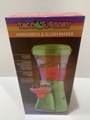 Nostalgia Taco Tuesday 64-Oz Frozen Margarita ＆ Slush Blender
