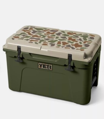 Yeti Tan Camo Tundra 45 Cooler. BRAND NEW. DISCONTINUED, SOLD OUT