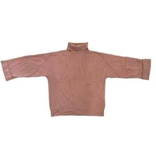 APC Lambswool Cashmere Knit Turtleneck Sweater Camel Women's S